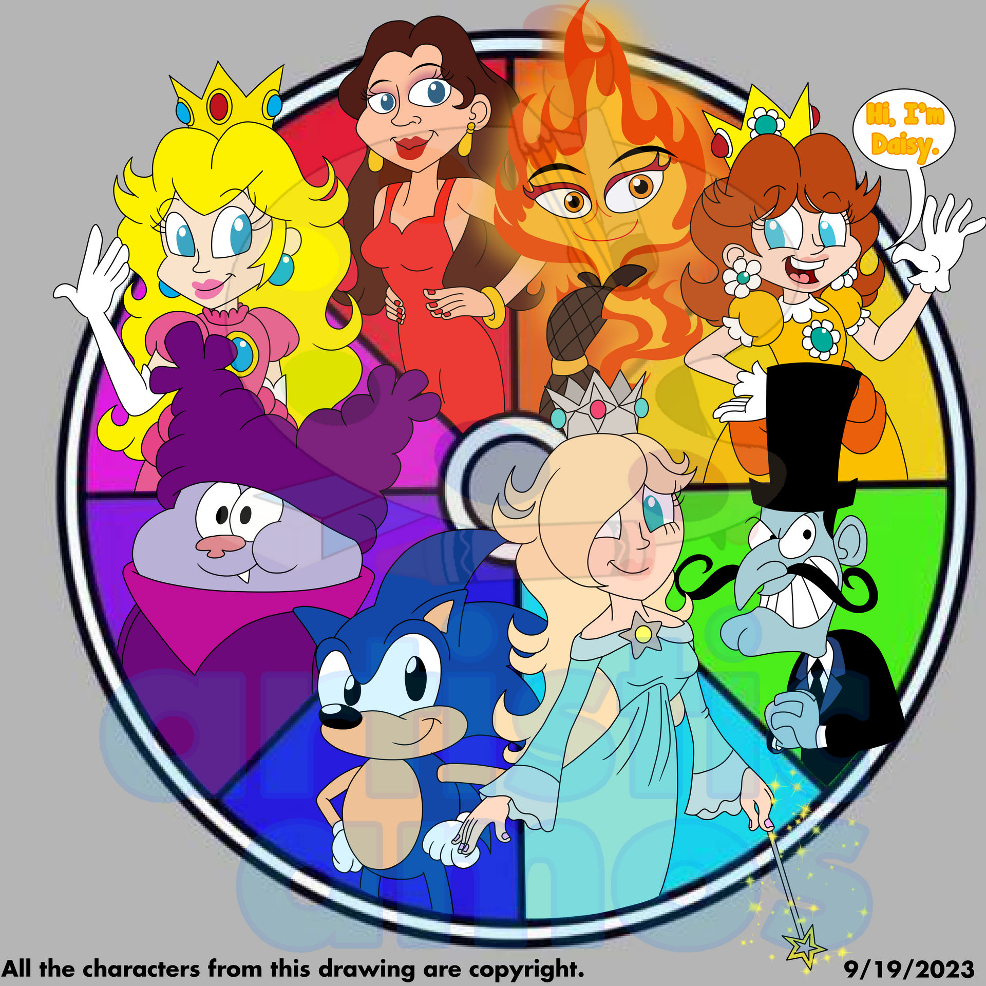 Round 3 of Color Wheel by ArtisticAmos on DeviantArt