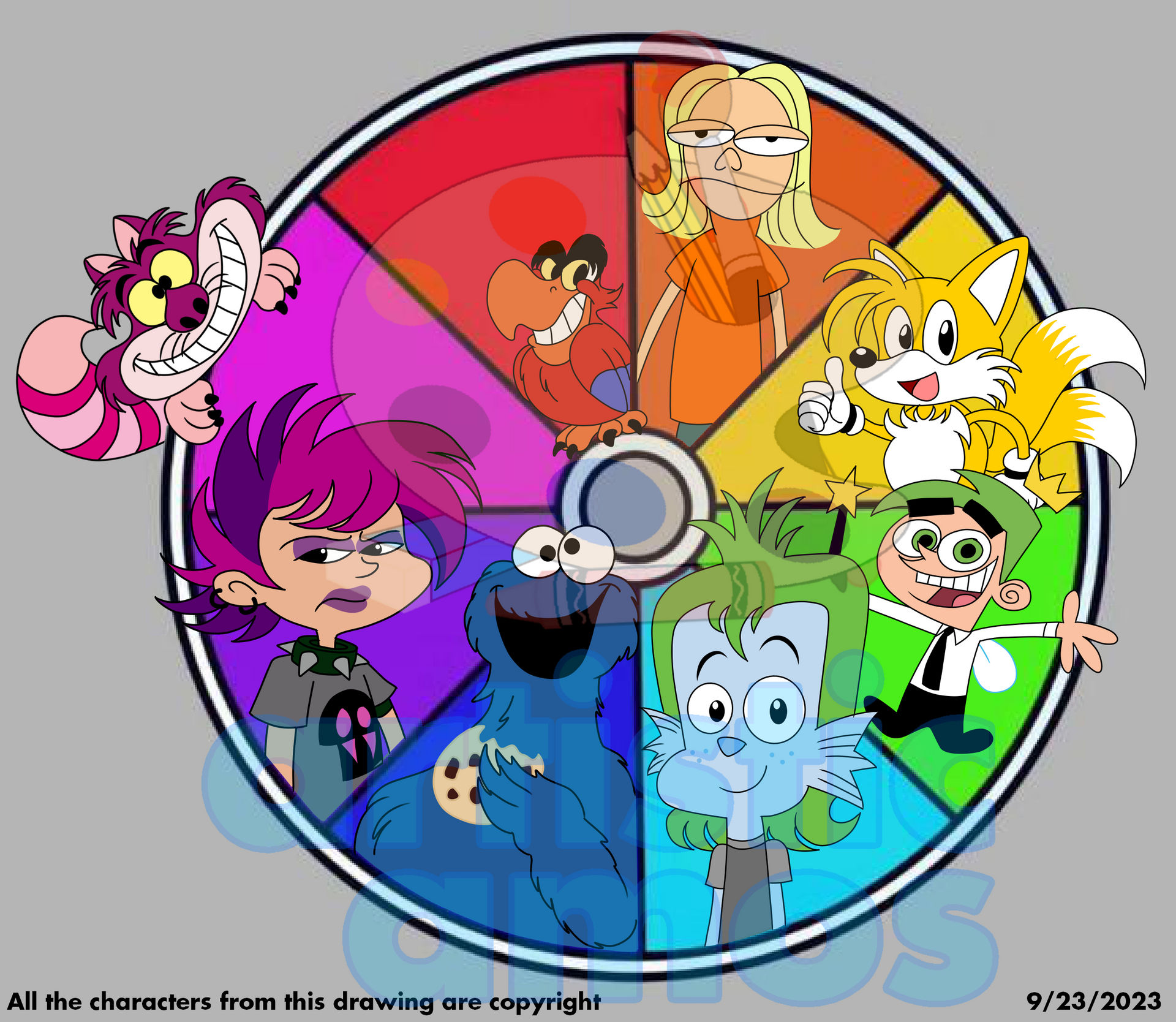 Round 6 of Color Wheel by ArtisticAmos on DeviantArt