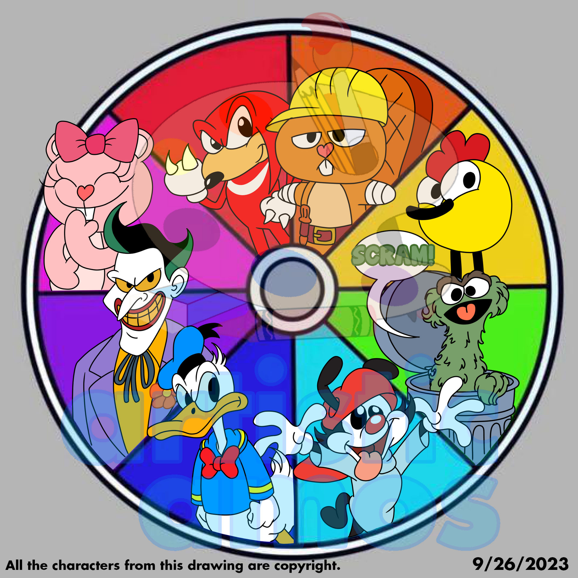 Round 9 of Color Wheel by ArtisticAmos on DeviantArt