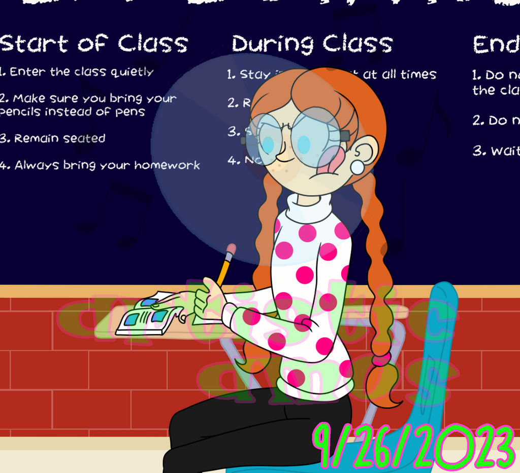 Commission: Studying by ArtisticAmos on DeviantArt