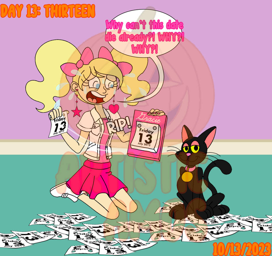 Day 13 Lin Deviantart Day 13: Thirteen by ArtisticAmos on DeviantArt