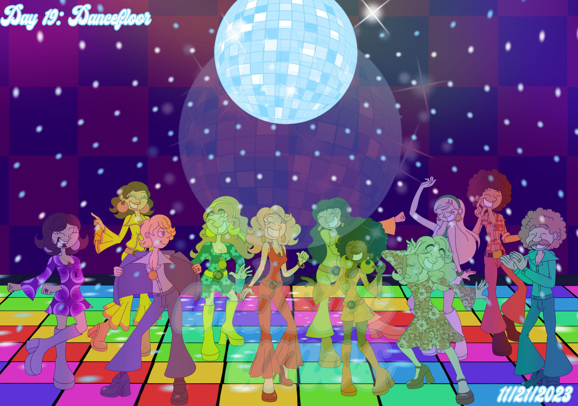 Dance Base Deviantart Day 19: Dancefloor by ArtisticAmos on DeviantArt
