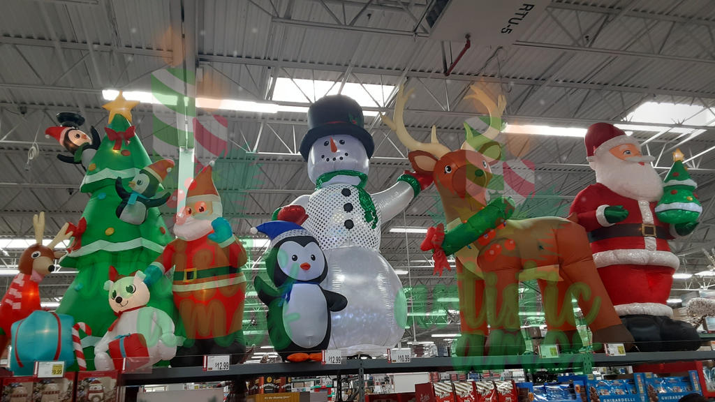 Inflatable Christmas Decorations by ArtisticAmos on DeviantArt