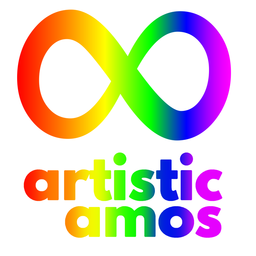 Artistic Amos (Autism Acceptance Month Watermark)