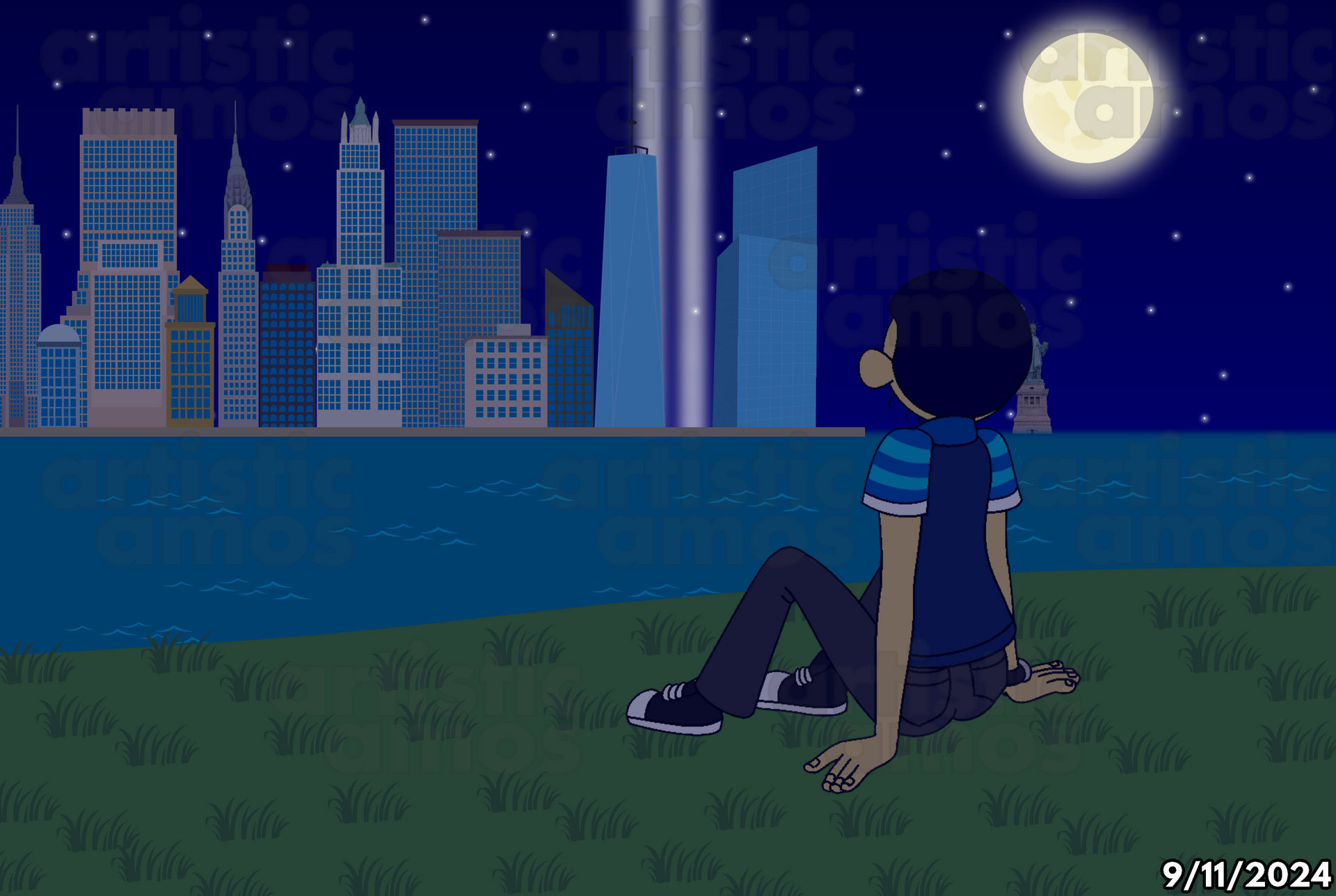 September202 Deviantart Remembering September 11 (2024) by ArtisticAmos on DeviantArt