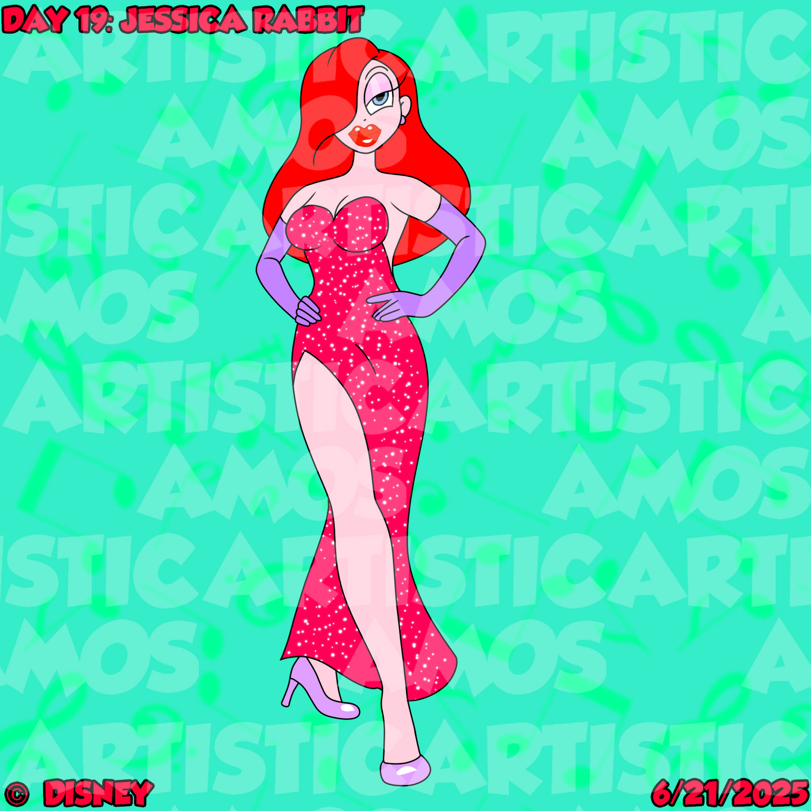 Jessica Rabbit Violin Deviantart Day 19: Jessica Rabbit by ArtisticAmos on DeviantArt