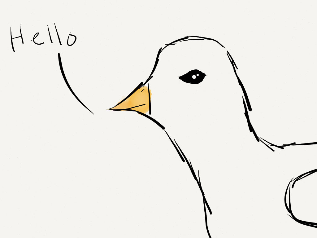 Hello Duck by wafflecheese30 on DeviantArt