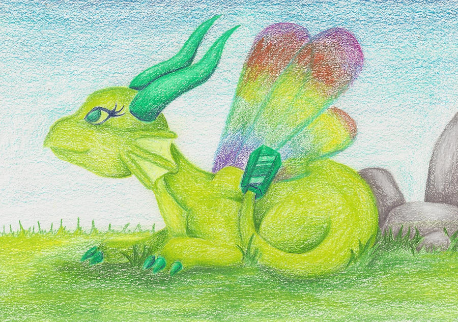 Pixie the Emerald Dragon