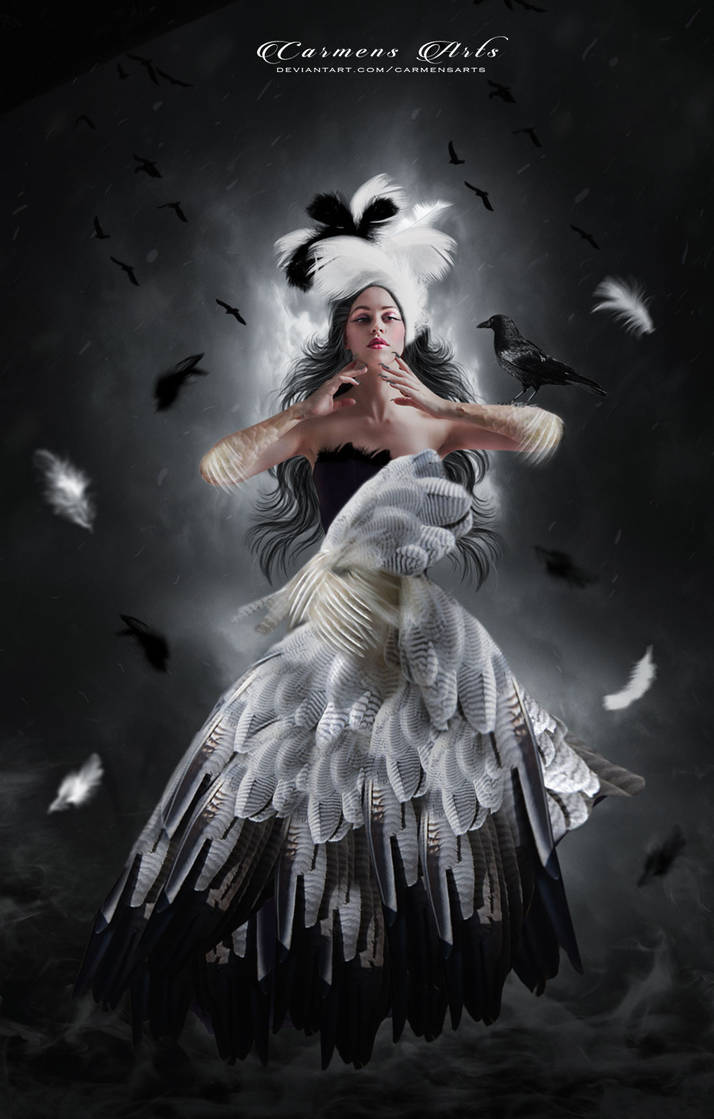 Bird Woman by CarmensArts on DeviantArt