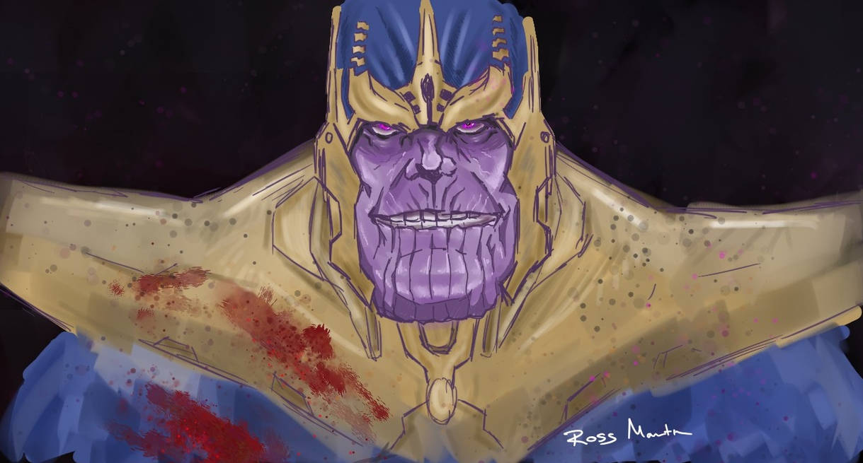 THANOS I'll do it myself by WIGGLYNINJA on DeviantArt