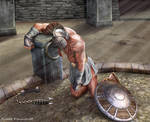 Death of a Gladiator by goatlord51