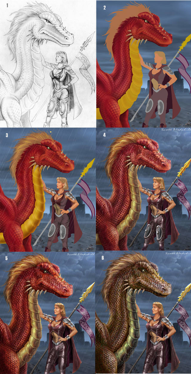 Work In Progress - Dragon by goatlord51 on DeviantArt