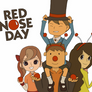 Red Nose Day Professor Layton