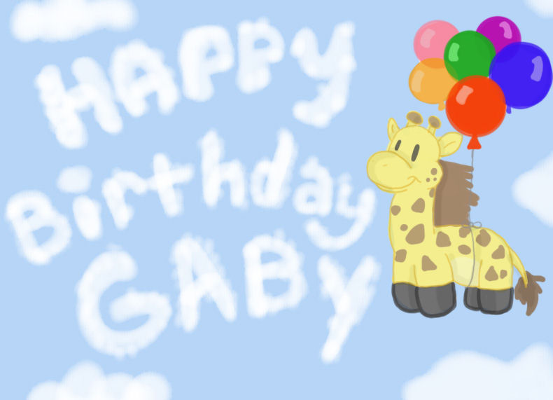 Happy Birthday Gaby