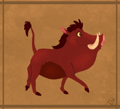 Pumba by thetelltaleheart on DeviantArt