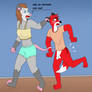 After spanking