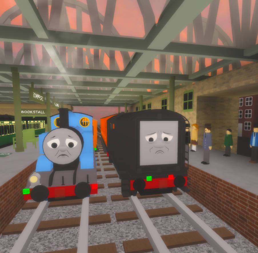 Sad Thomas And Diesel By Fatlover68938 On DeviantArt sad-thomas-and-diesel-by-fatlover68938-on-deviantart