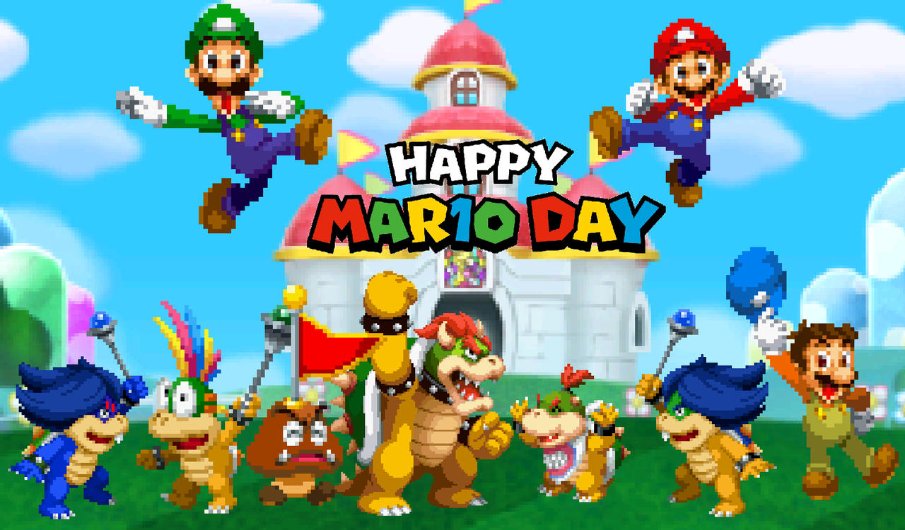 Happy Mario Day! by Fatlover68938 on DeviantArt