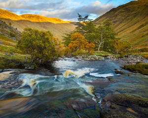 The Esk in Autumn