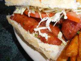 Alligator Sausage And Fries