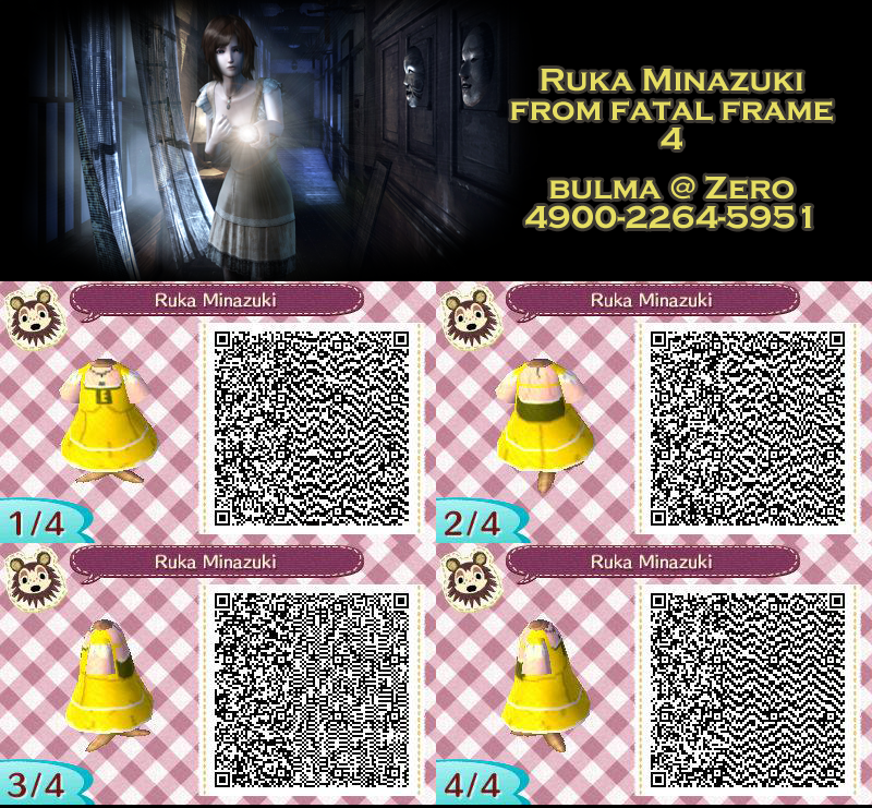 Ruka QR code for Animal Crossing: New Leaf