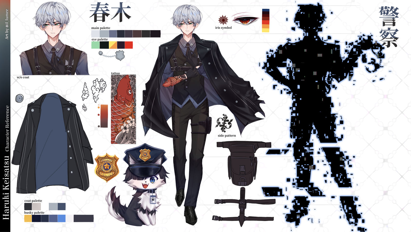 VTuber Reference Sheet Commission by illumee on DeviantArt VTuber Reference Sheet Commission by illumee on DeviantArt