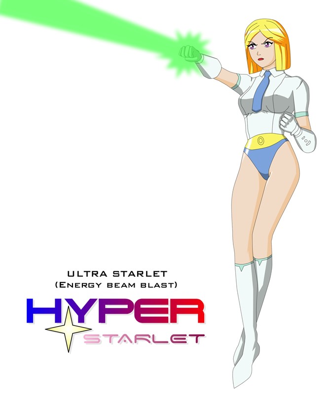 Ultra Starlet - energy blast