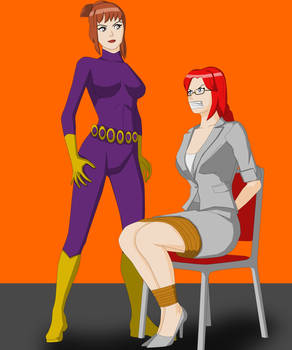 Purple Vixen and Rebecca Briggs - peril