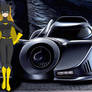 Lovely Saber Batgirl car commission