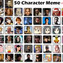50 character meme 2 +7