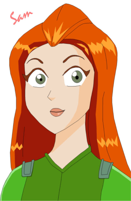 Sam from Totally Spies