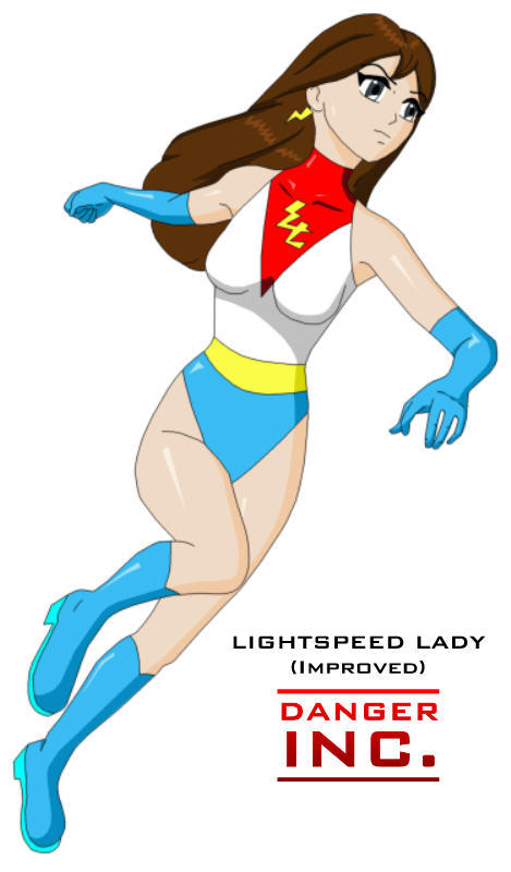 Lightspeed Lady - improved by Dangerman-1973 on DeviantArt