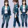 Amanda Hawkings - Casual - Model Sheet 1