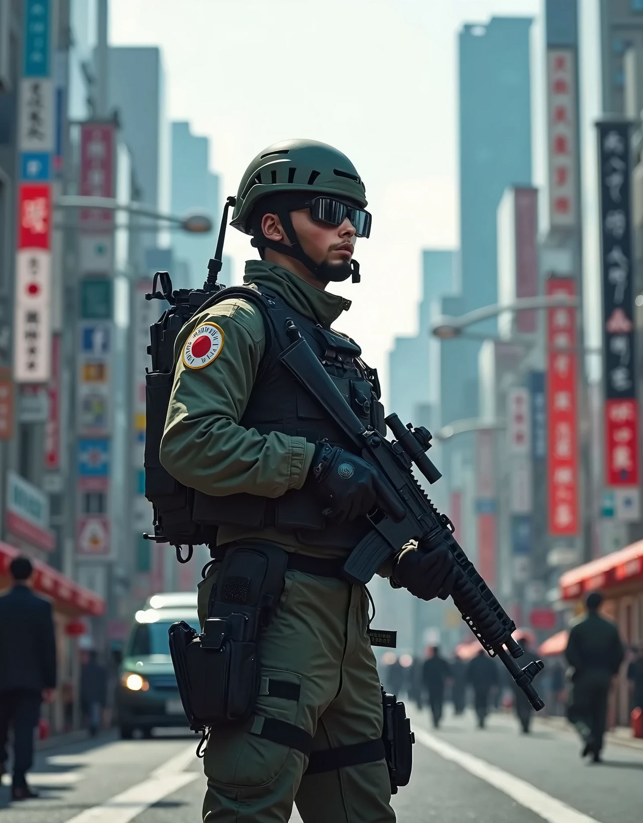 JSDF Public Safety Bureau Section 10 Trooper 3