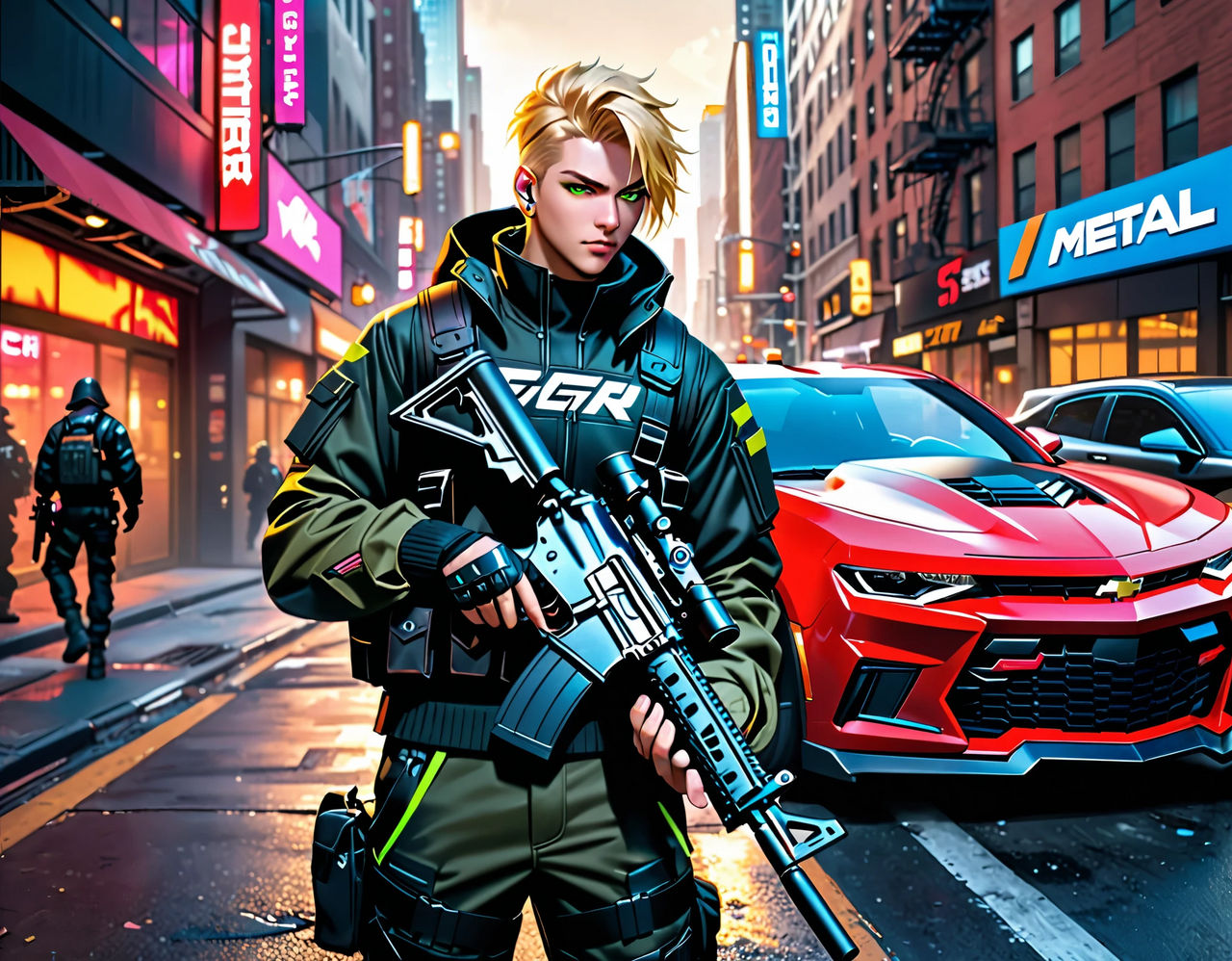 Johnny Rush Reboot - Anime Refined Look 4