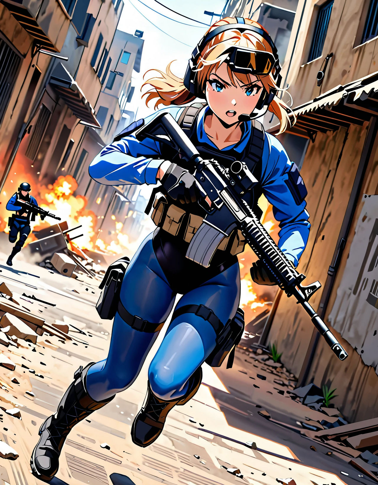 Tactical Agent Deviantart INTERCEPT female tactical agent 2 by Dangerman-1973 on DeviantArt