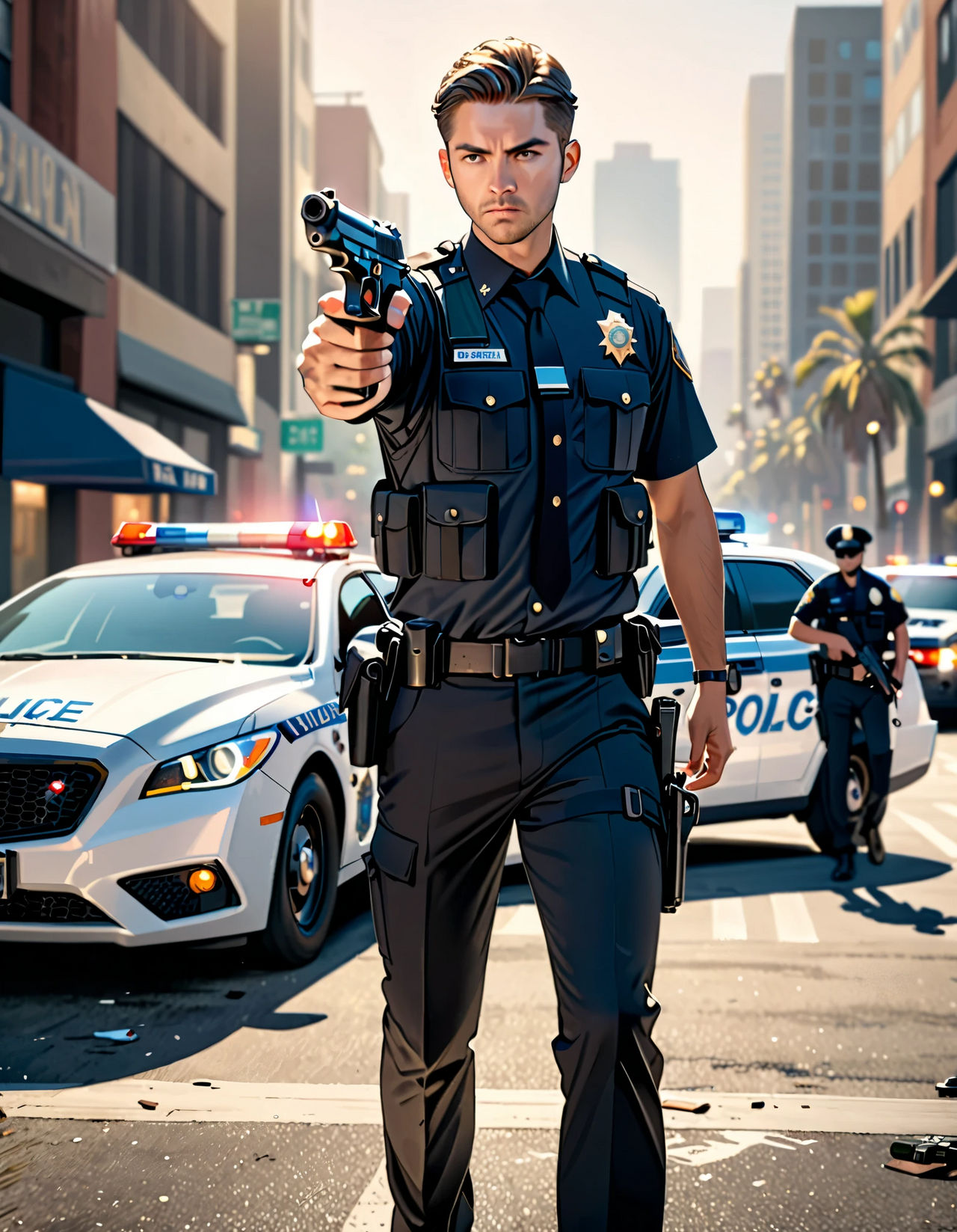 Code:0 Lapd LAPD officer by Dangerman-1973 on DeviantArt