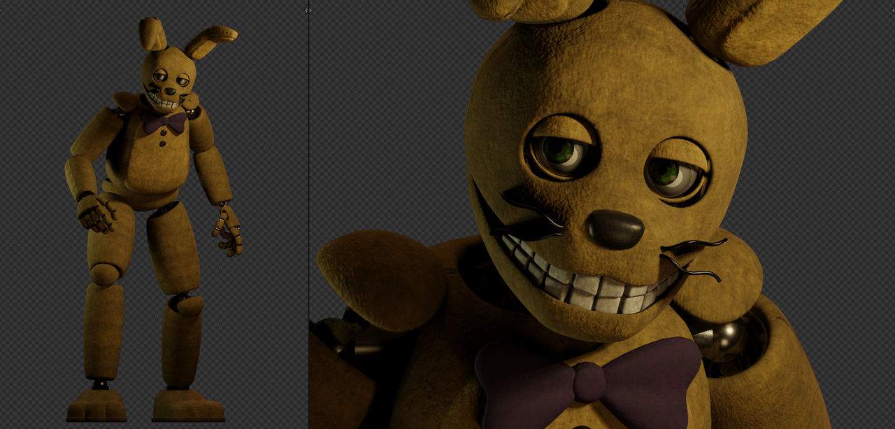 Springbonnie Silly Springbonnie by Wozwald1945 on DeviantArt