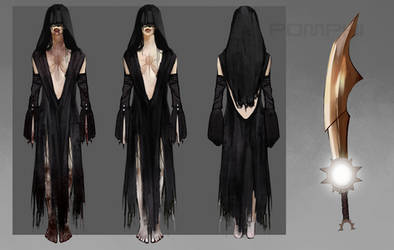 Vampire Priestess Concept [2/2]