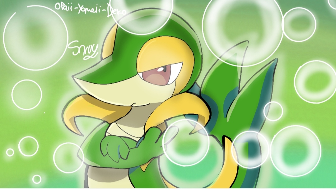 Snivy By Opaii yameiiDEKO On DeviantArt snivy-by-opaii-yameiideko-on-deviantart