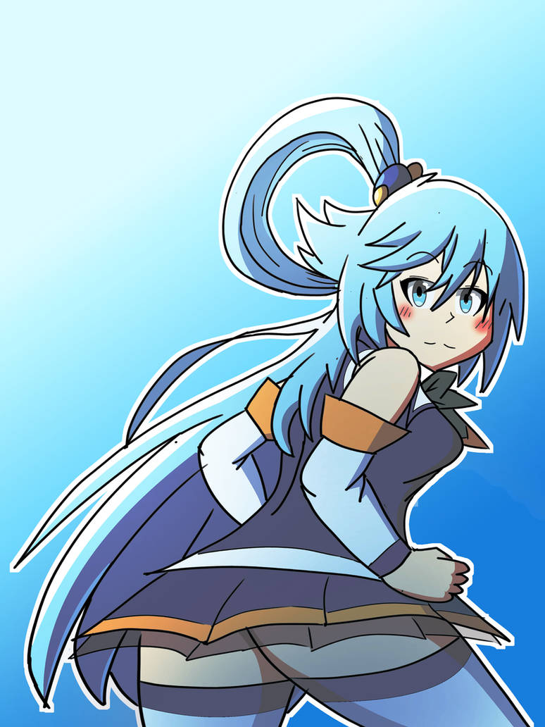 Aqua From KonoSuba Fanart By Nikinightmare Toons On DeviantArt aqua-from-konosuba-fanart-by-nikinightmare-toons-on-deviantart