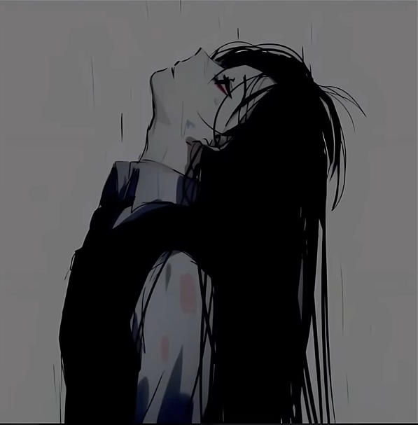 Sad anime girl in the rain by Anastasia910 on DeviantArt