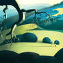 Landscape Eyvind Earle