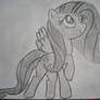 Fluttershy gray