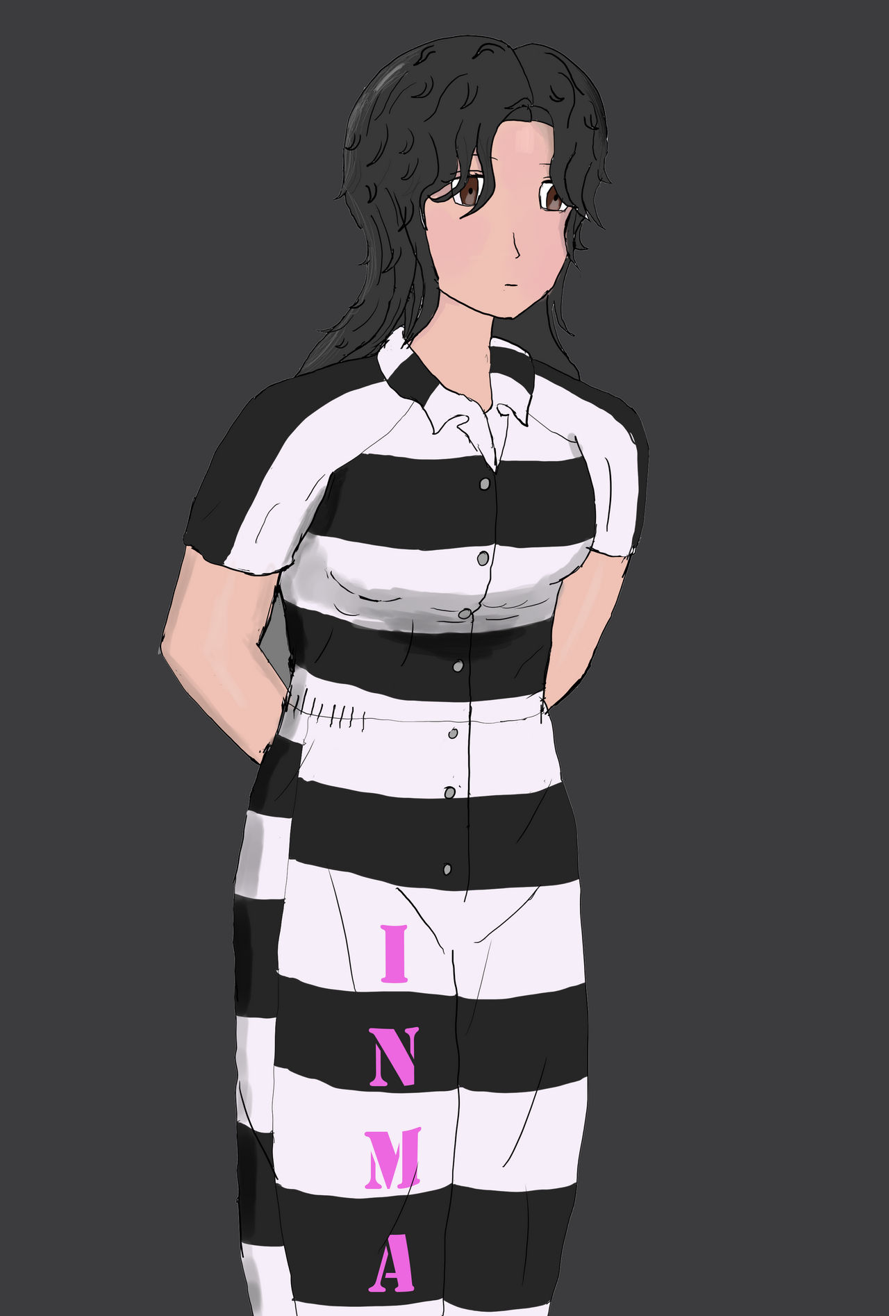 Handcuffed inmate by deannainmate on DeviantArt