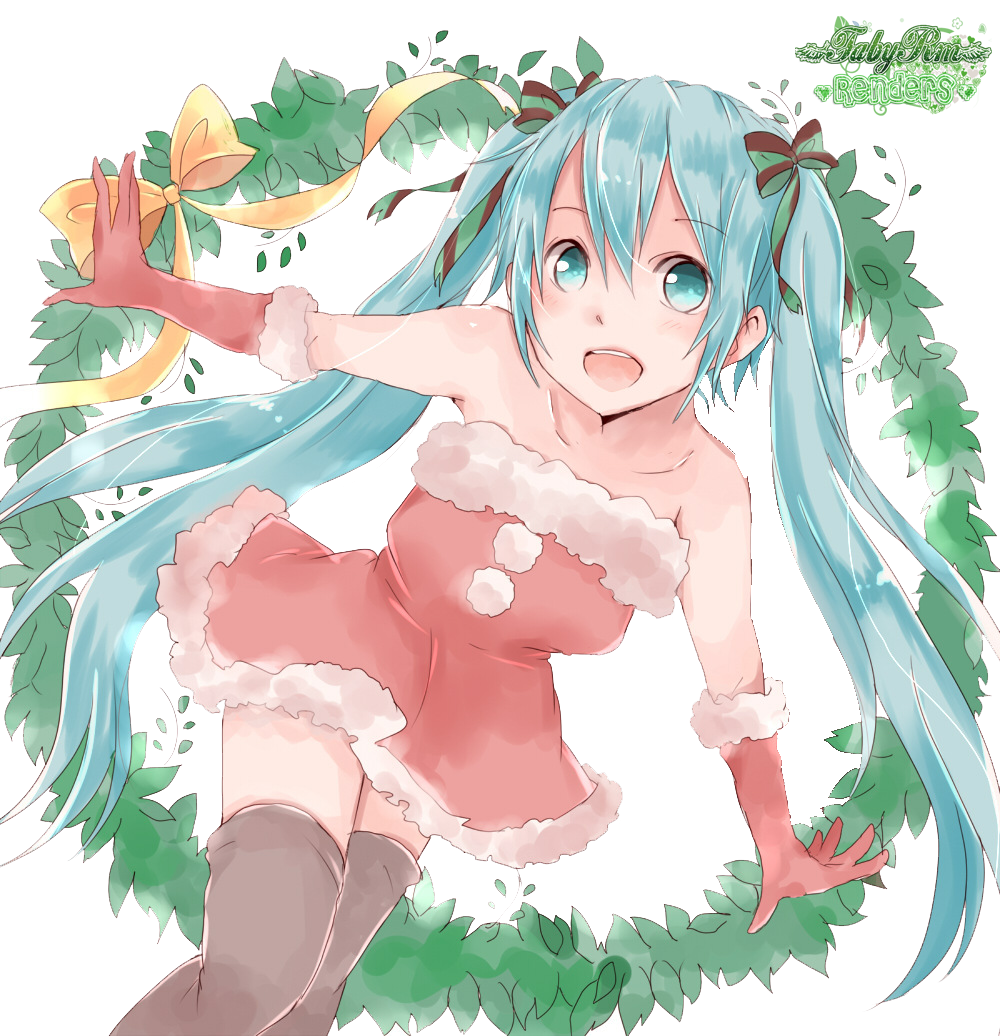 Miku Hatsune Navidad Render by FabyRM on DeviantArt Miku Hatsune Navidad Render by FabyRM on DeviantArt