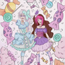 Ame and Yumi in Candyland !