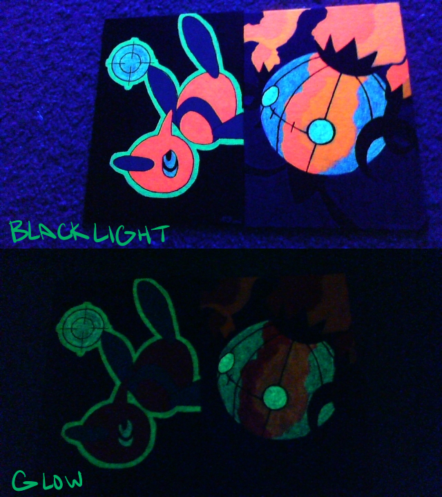 Uv Portraits - Black light