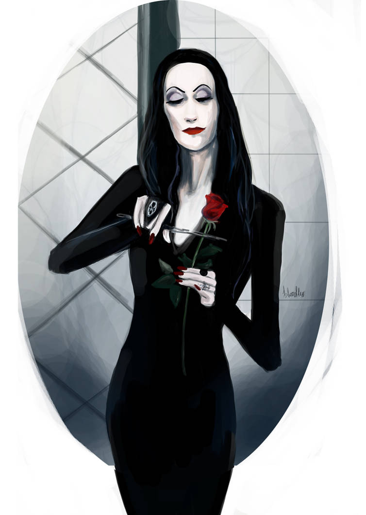 Morticia Addams by blood1ess on DeviantArt