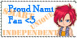 Proud Nami Fan Stamp